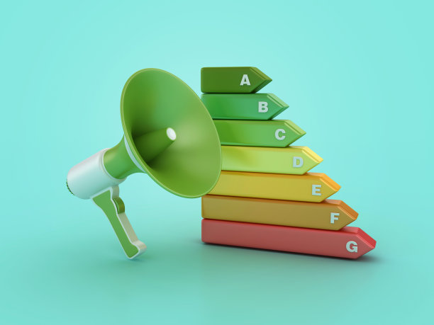 扩音器与高效能源图图片下载