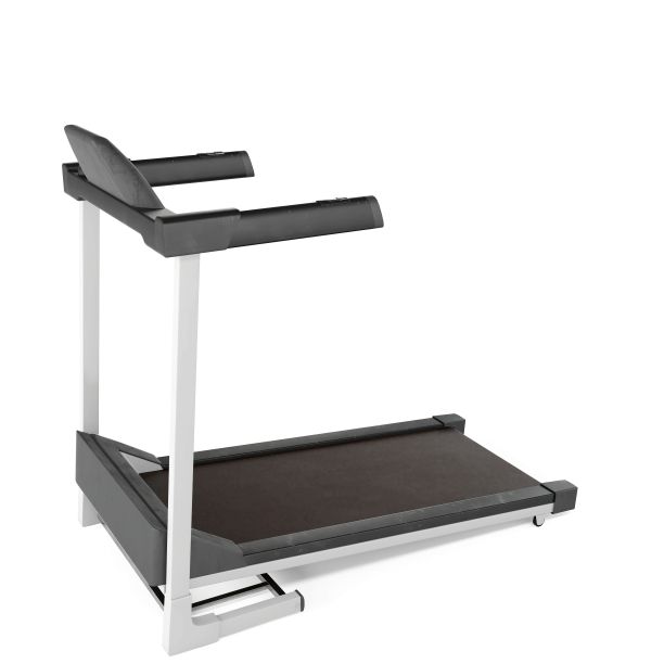 在白色背景上的跑步机3D渲染图片下载