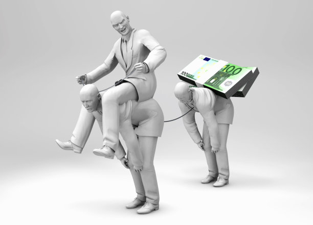 欧洲的现代奴隶和金钱图片下载