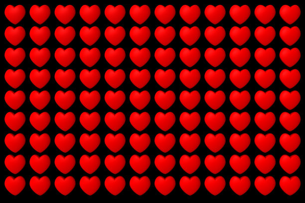 情人节爱心背景图片下载