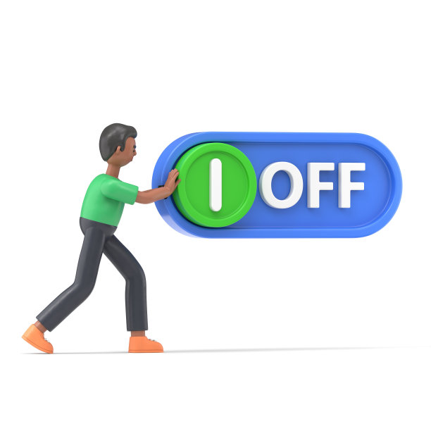 英俊的非洲人大卫的3D插图。按下按钮。3D插图平面设计。孤立的背景。白色背景的3D渲染。图片下载