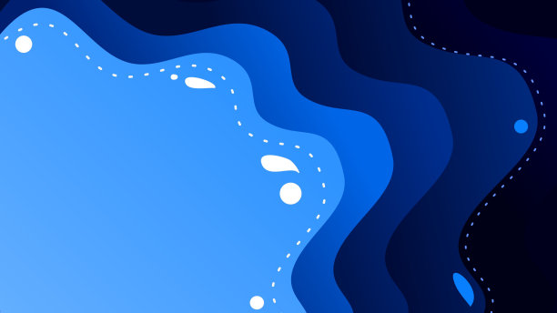 蓝绿色的大海和海洋覆盖梯度抽象背景图片下载