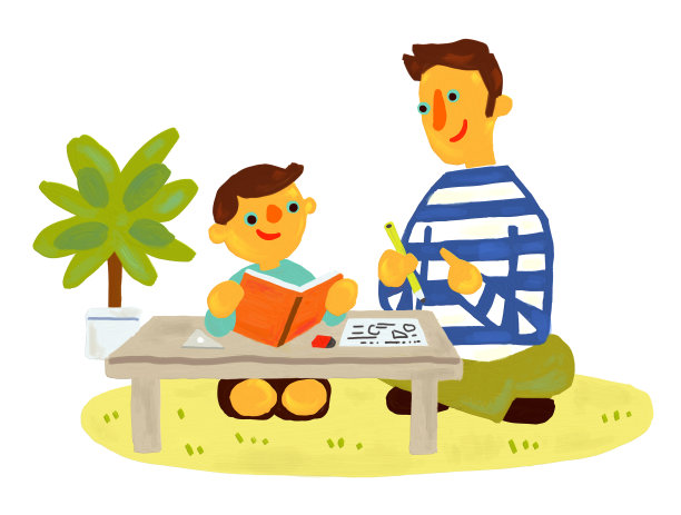 抚养孩子的父亲图片下载