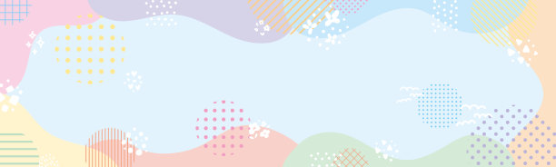 彩色全景背景与Pop 02图片下载