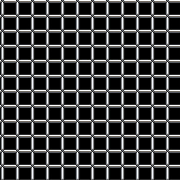 方形几何无缝图案。时尚平面背景设计。现代时尚的抽象纹理。光栅插图。图片下载