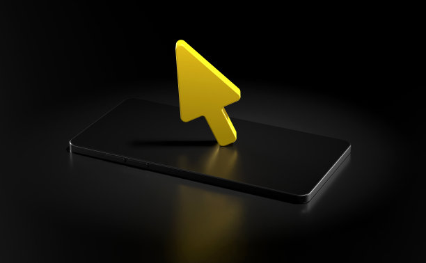 手机和光标箭头图片下载