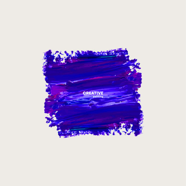 矢量水彩画，彩色染色，矢量垃圾，水彩横幅图片下载