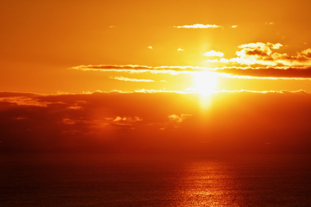 景观日出日落背景图片下载