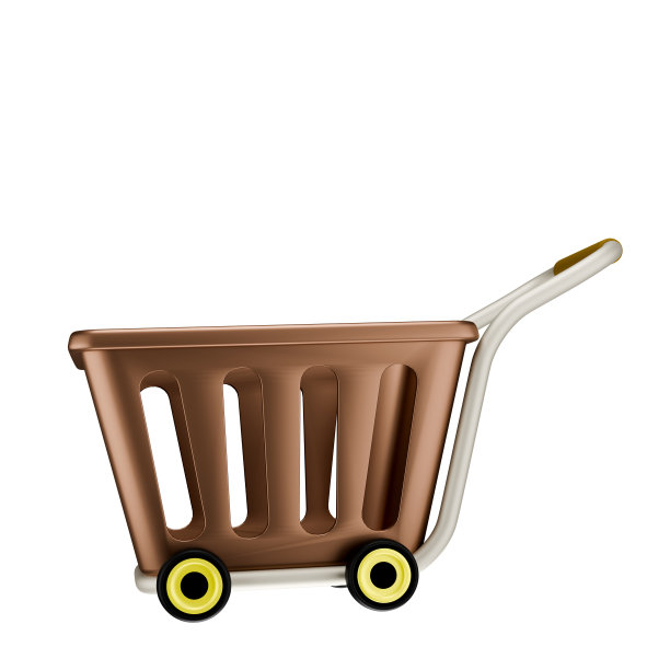 3D购物车。图片下载