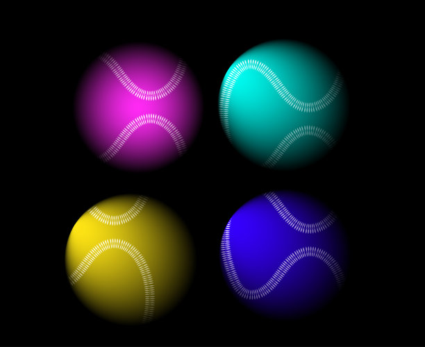 棒球花边球插图孤立符号图片下载