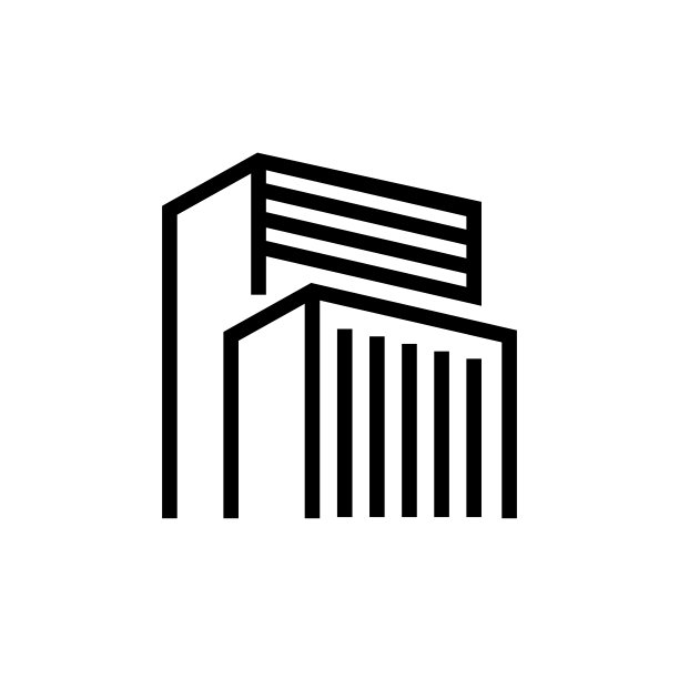 建筑物线图标。摩天大楼，公寓，国家大厦。图片下载