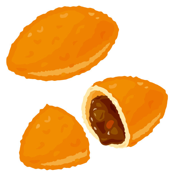 咖喱面包套装图片下载