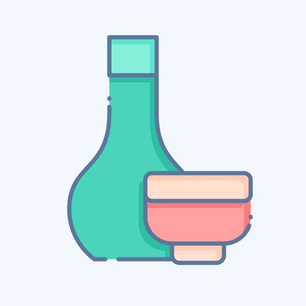 图标的缘故。与日本有关的符号。涂鸦风格。简单的设计说明。图片下载