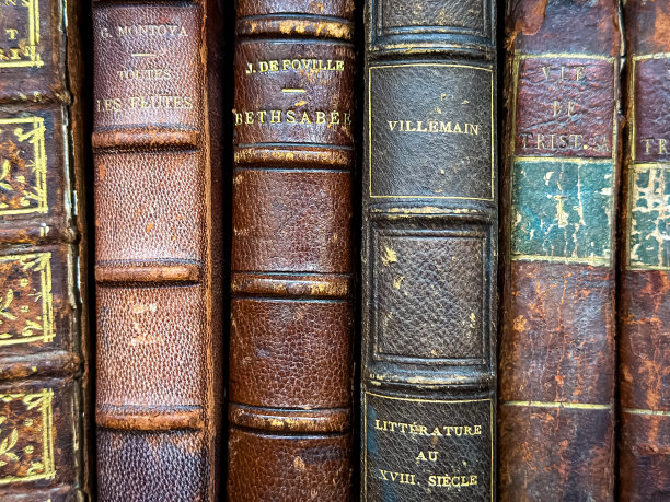 巴黎塞纳河边的二手书店图片下载