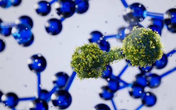 H2氢分子燃料电池元件车图片下载