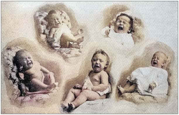 古董摄影:新生儿和儿童摄影图片下载