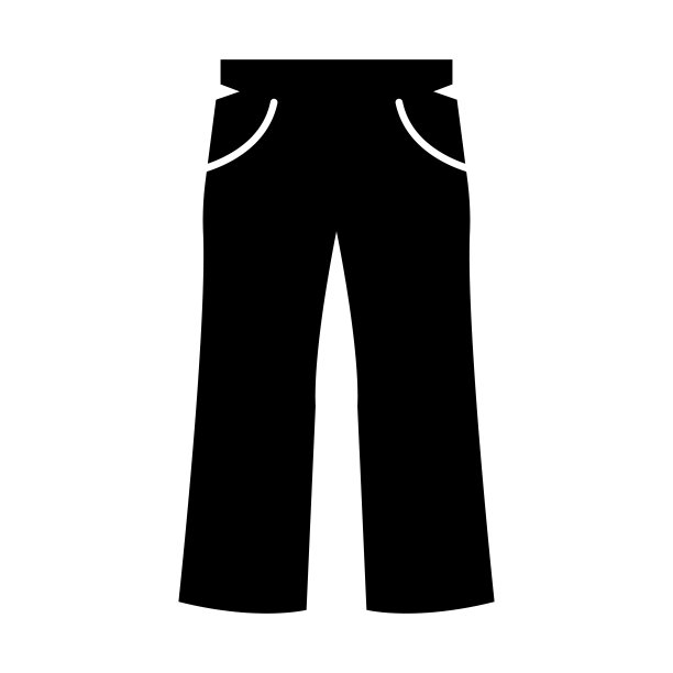 裤子图标插图孤立矢量符号符号图片下载
