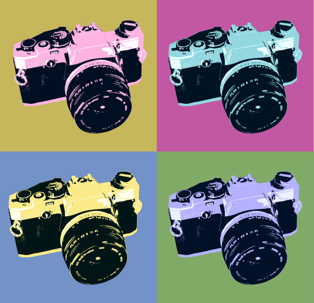 复古图标-摄影图片下载