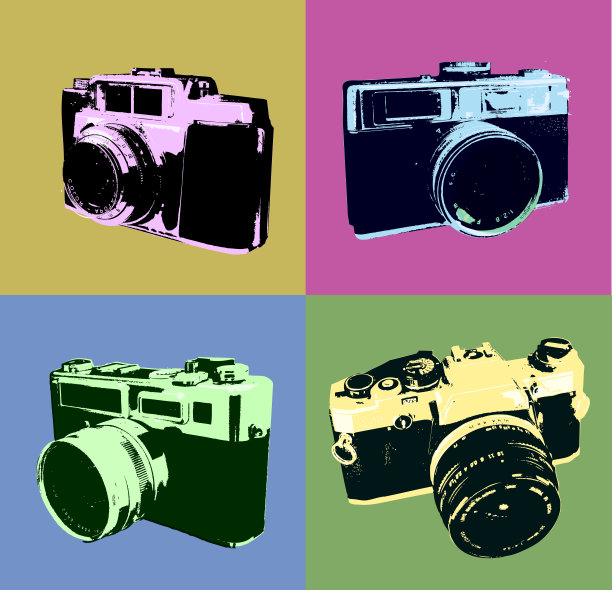 复古图标-摄影图片下载