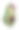 3D插图渲染绿色人物水果牛油果女孩与透明背景上的弓图片下载