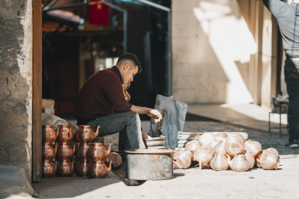 加济安泰普铜匠集市图片下载