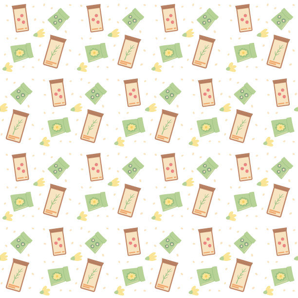 园艺播种植物无缝图案。春季园艺项目层出不穷的背景。在家里栽花种菜圈盖。矢量手绘插图。图片下载