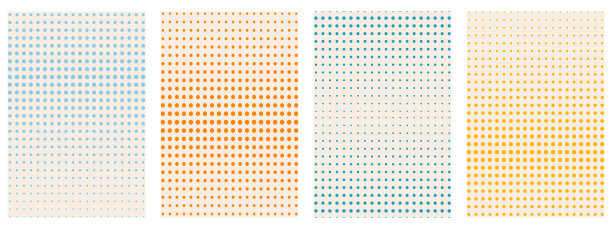矢量抽象半色调背景图片下载