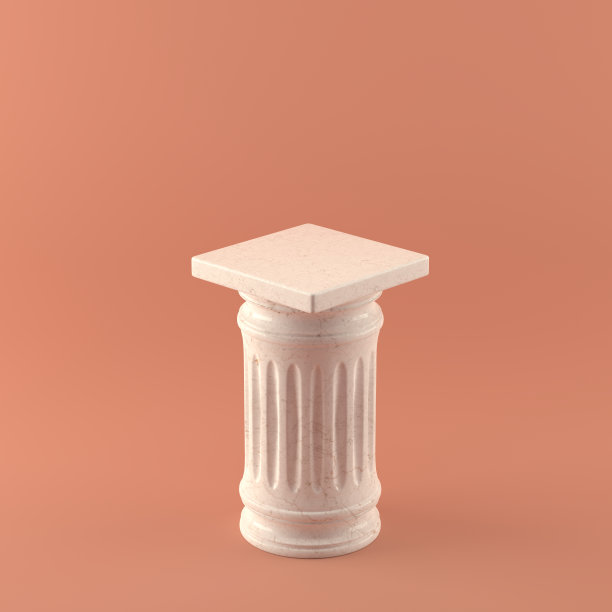 赢家的讲台。大理石立柱为产品立柱图片下载