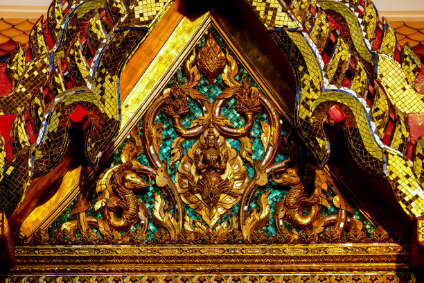 泰国曼谷卧佛寺的美丽照片图片下载