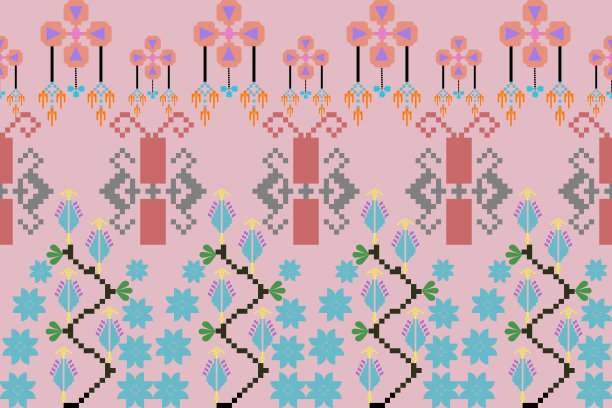 抽象民族几何图案图片下载