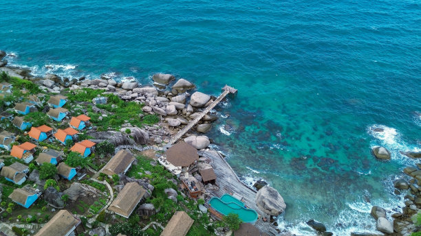 泰国岛屿航拍照片图片下载