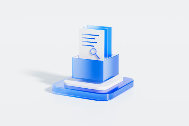 3D渲染商业标题玻璃图片图片下载