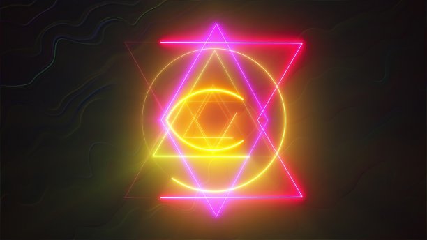 神奇霓虹灯图片下载