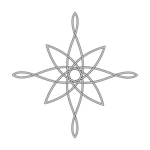 星形北欧符号图片下载