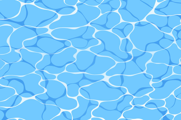 绿松石波纹水纹理背景。海浪抽象背景图片下载