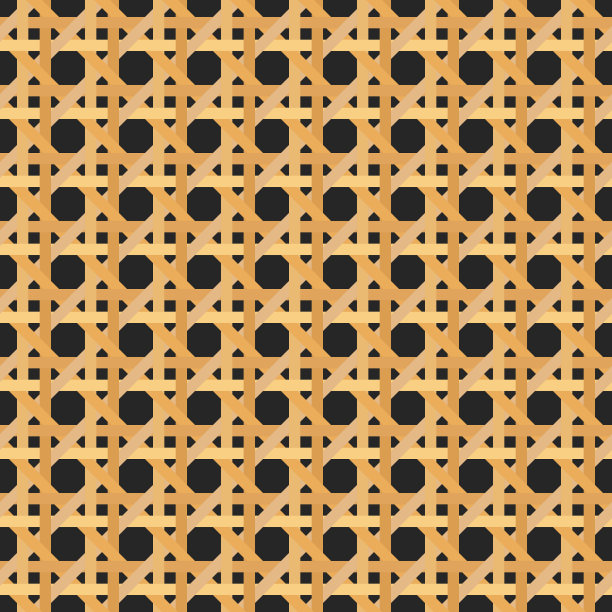 藤织纹理无缝图案藤织带家具印刷图片下载