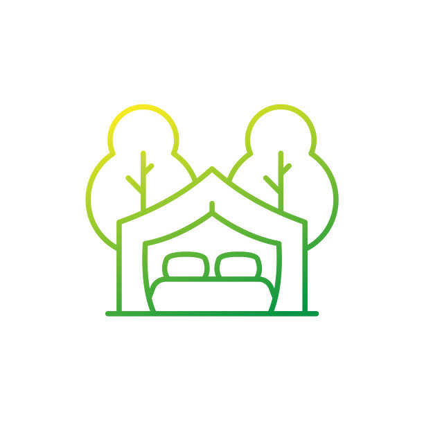 健身，健康，健身房时尚图标上的圆圈图片下载