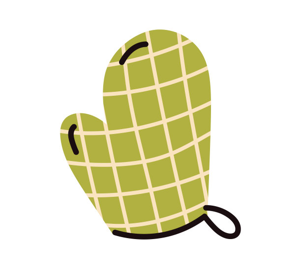 烤箱手套，纺织安全钉，面包师的防热手套，厨房手套烤箱，保护纺织品垫手套烹饪。图片下载