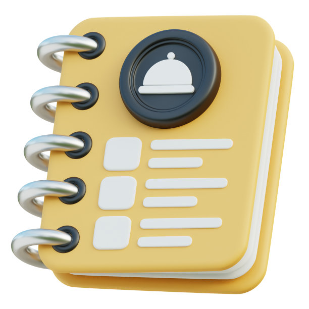 食物菜单书3d图标图片下载