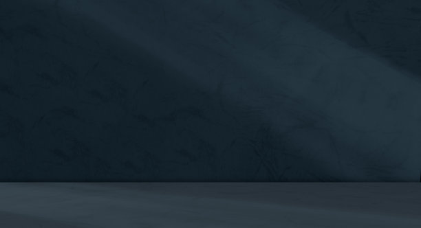 靛蓝背景阴影抽象柔和的光工作室厨房墙壁地板渐变粉彩模型产品化妆品背景场景空间最小空显示模板演示阁楼模糊水泥。图片下载