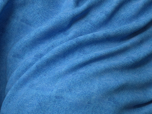 褶皱牛仔布背景图片下载