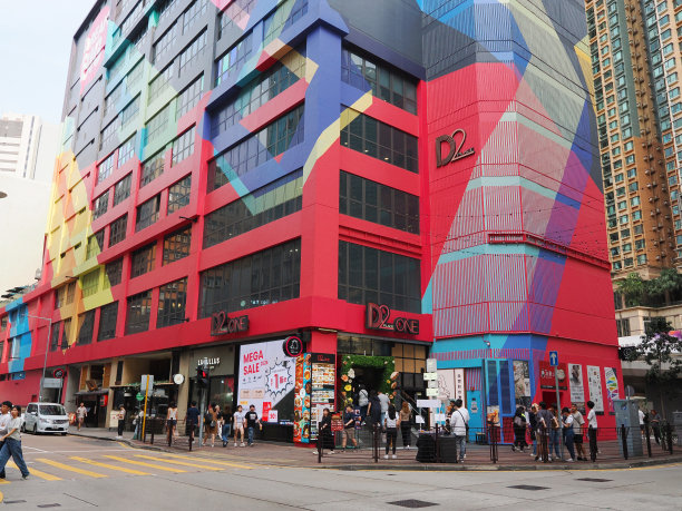 香港西九龙文化创意中心D2广场图片下载