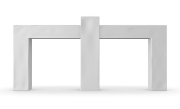 方拱管或活动进出双门。图片下载