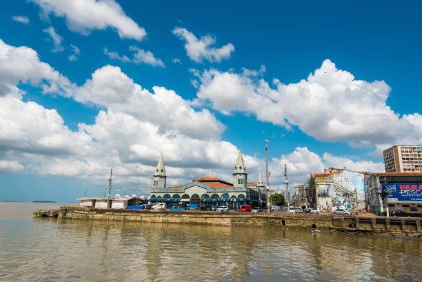 贝伦市维拉佩索市场的历史港口图片下载