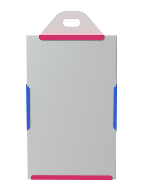 逼真的身份证持有人渲染模型3d插图图片下载