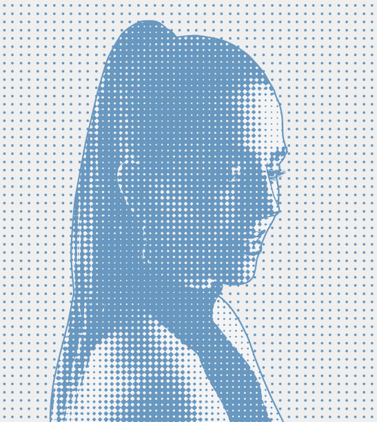 美丽的女性影响者的肖像图片下载