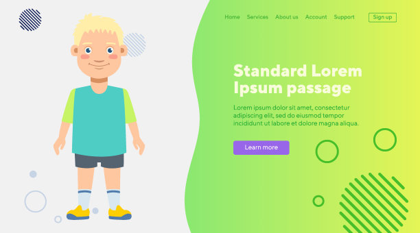 穿着运动服的快乐小男孩图片下载