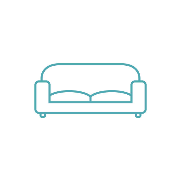 沙发沙发图标矢量模板插图设计图片下载