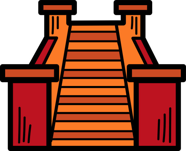 这是一幅通往码头的黑白楼梯图图片下载