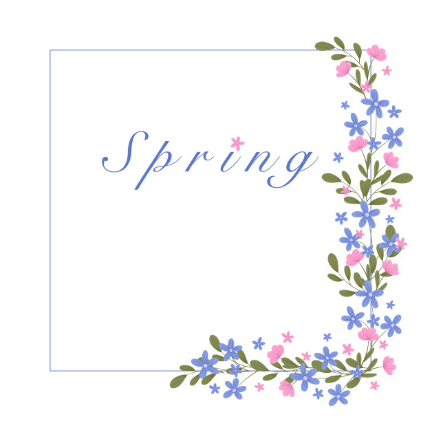 方形花框图片下载